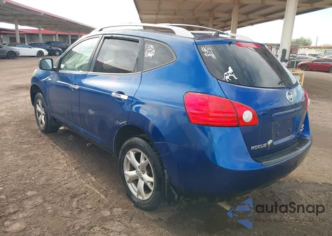 2010 Nissan Rogue Sl из США, поврежденный, VIN JN8AS5MVXAW133434